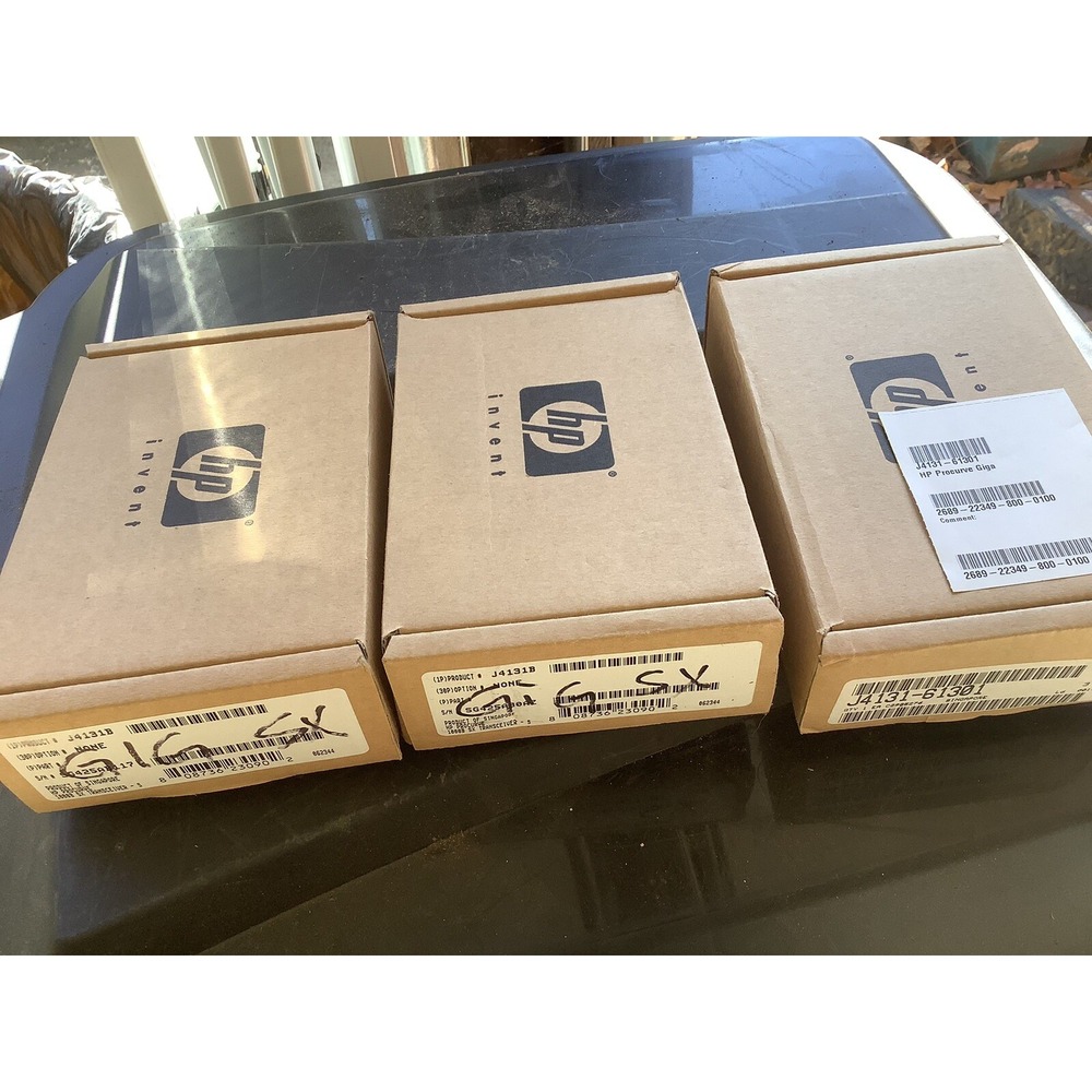 *lot 3 HP ProCurve J4131B Gigabit-SX Transceiver Module